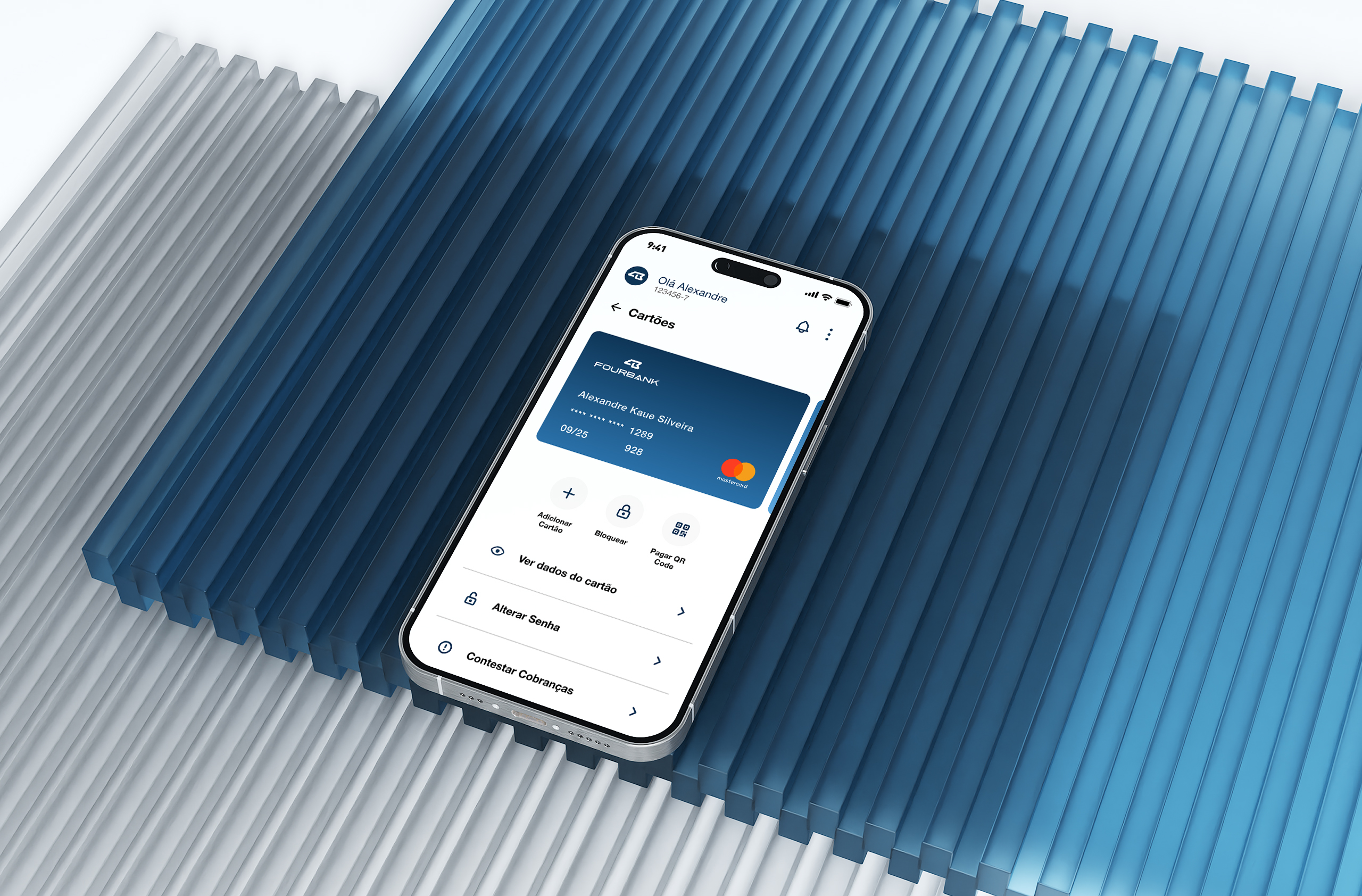 Redefinição do onboarding e das bases de design para um produto bancário digital mais sólido.